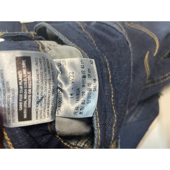 Levi Strauss Heritage High Rise Skinny Denim Women Jean's Size 14/ W32 NWT - Picture 4 of 12